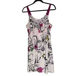 Secret Treasures Women’s Nightgown Med Floral Sleeveless Babydoll Lingerie